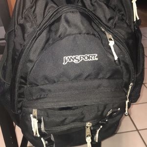 Black Jansport backpack